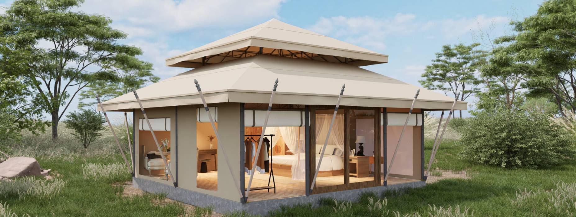 贵阳户外野奢帐篷